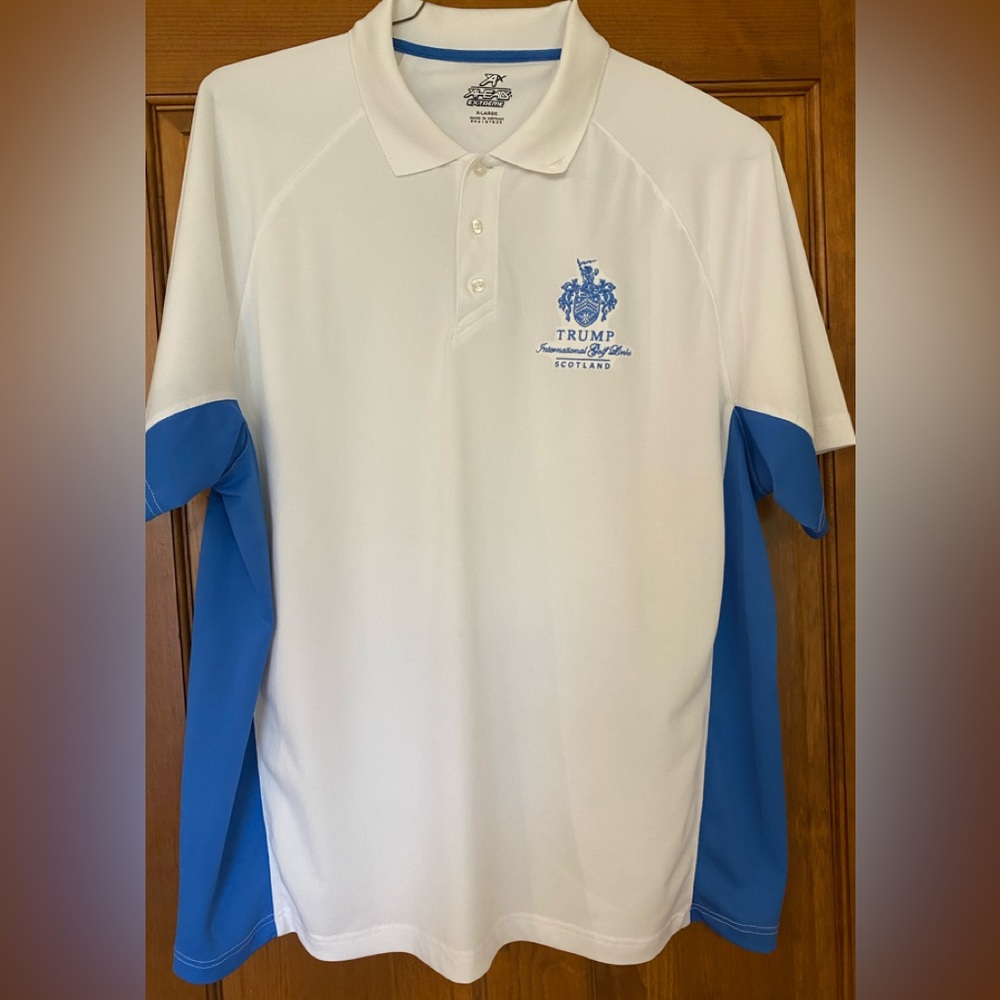 Trump International Golf Links Scotland Mens XL Donald Trump golf course ahead